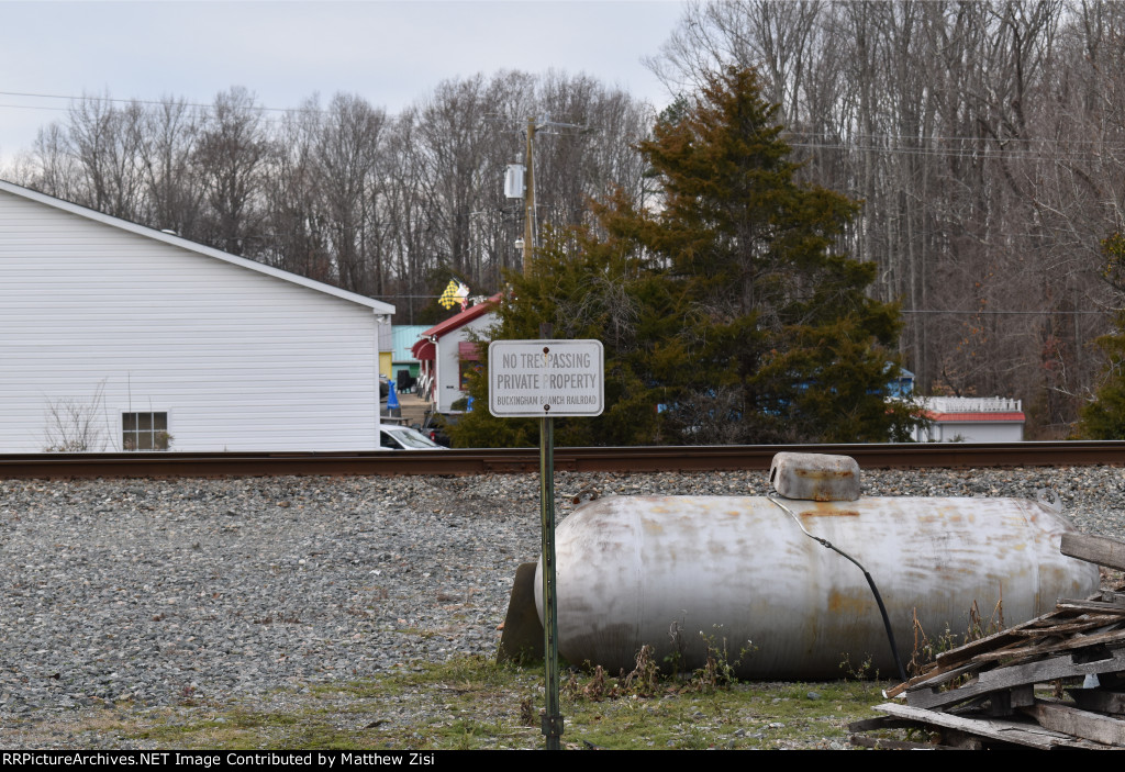 Buckingham Branch Sign